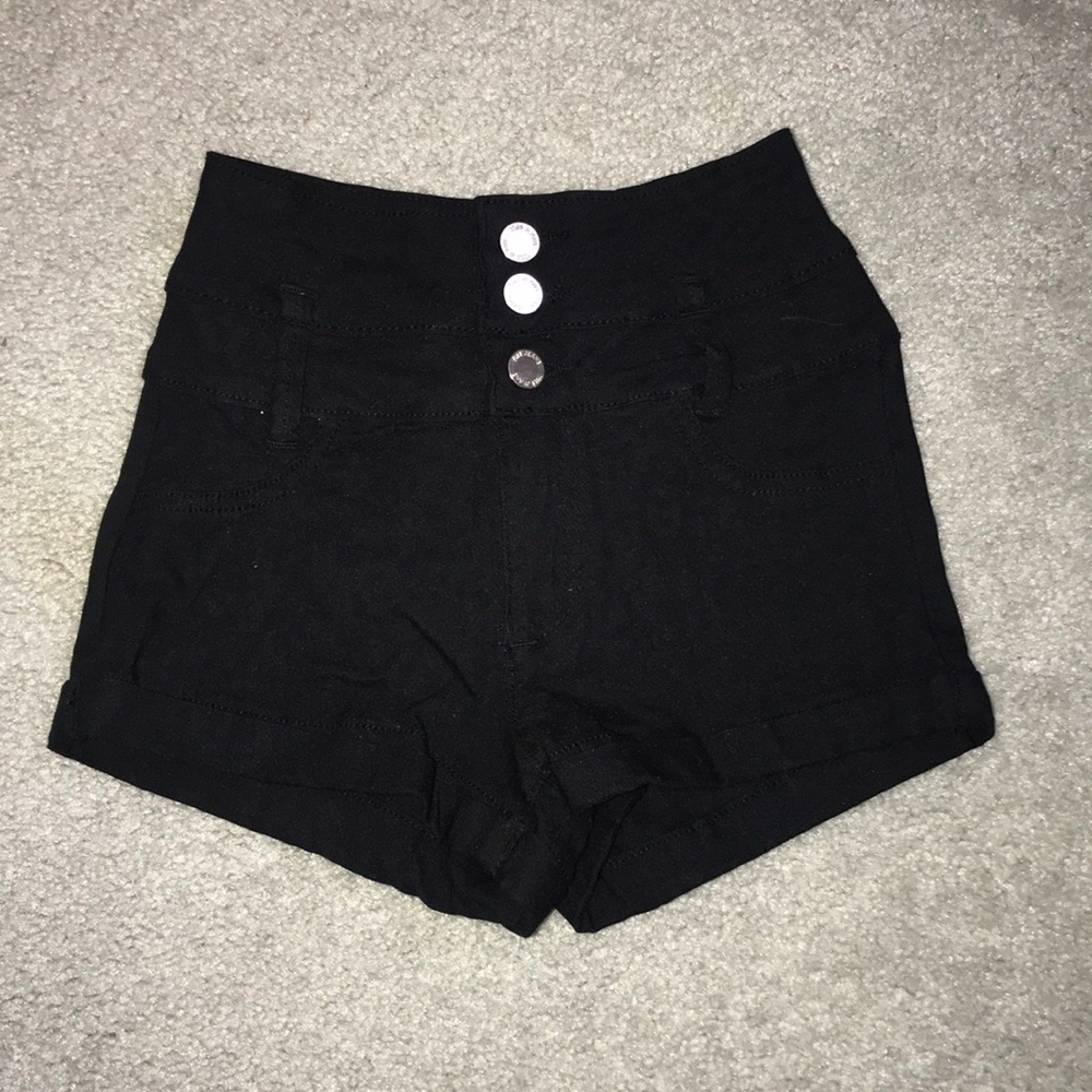 High waisted shorts